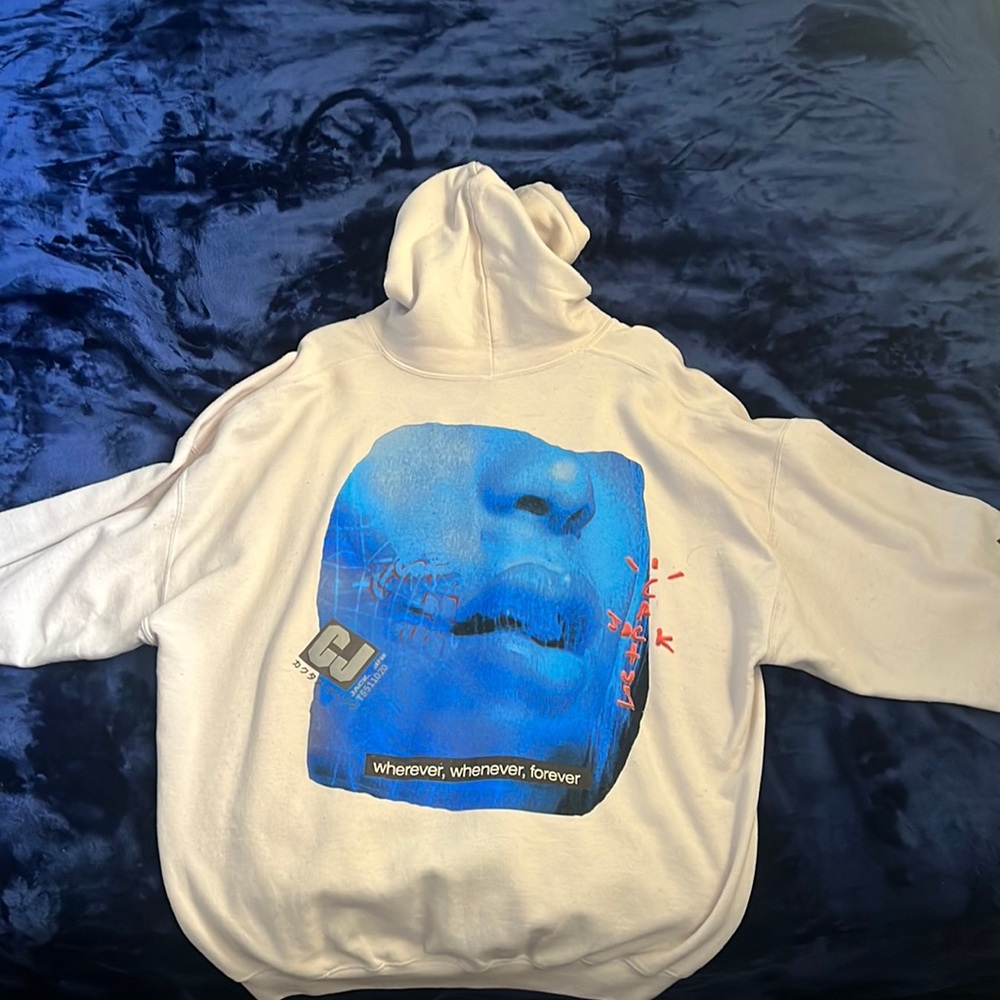 XL cactus jack Travis Scott hoodie (color is off white)